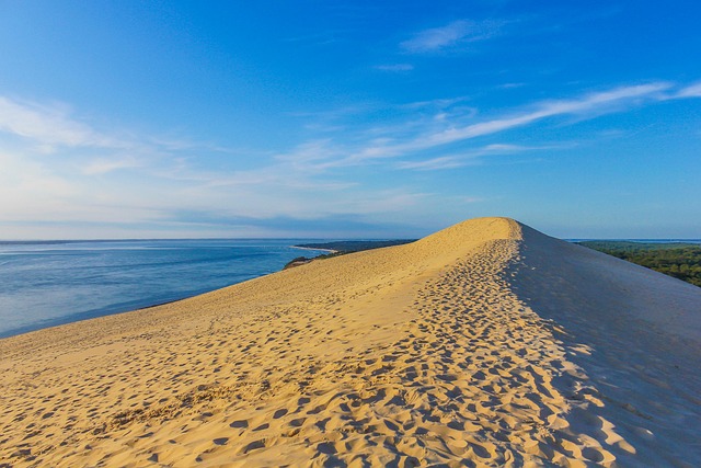 Atlantic dune drives in Arcachon with pine shade and salt-soft breeze