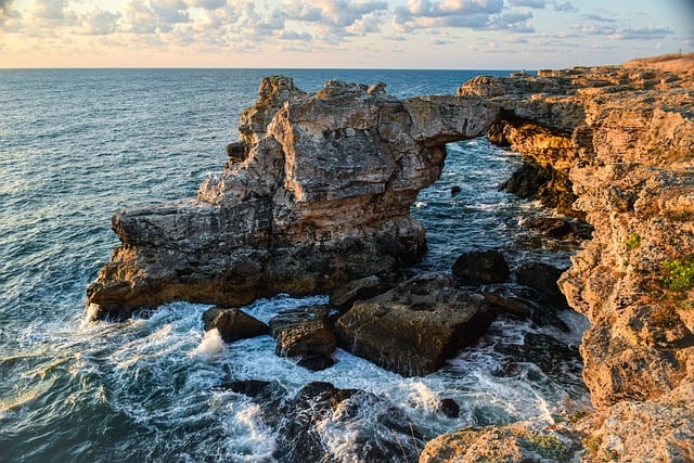 Black Sea ease in Bulgaria where the shoreline feels unforced and light